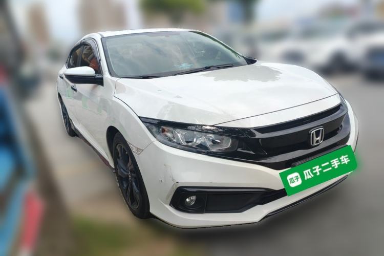 Used Honda Civic 2019 220TURBO CVT Dynamic Edition China VI Emission Standard Front Right 45 Deg