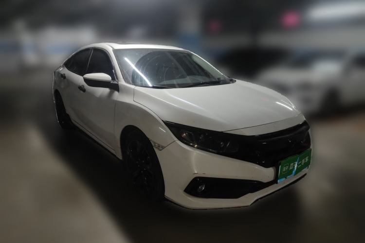 Used Honda Civic 2019 220TURBO CVT Dynamic Edition China VI Emission Standard Front Right 45 Deg
