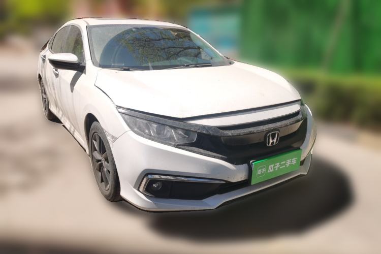 Used Honda Civic 2019 220TURBO CVT Dynamic Edition China VI Front Right 45 Deg
