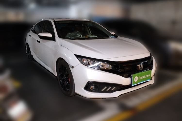 Used Honda Civic 2019 220TURBO CVT Dynamic Edition China VI Emission Standard Front Right 45 Deg