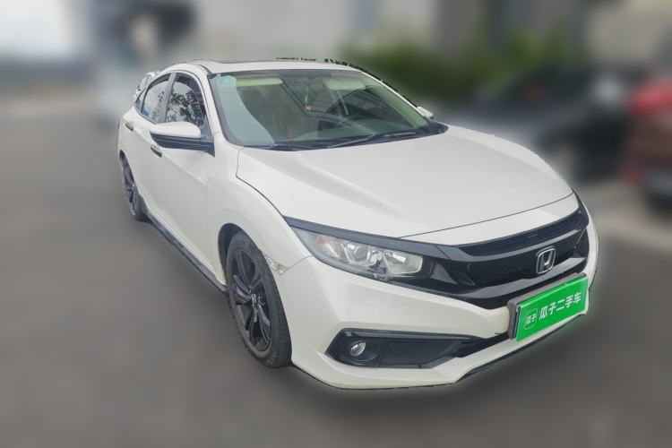 Used Honda Civic 2019 220TURBO CVT Dynamic Edition China VI Emission Standard Front Right 45 Deg
