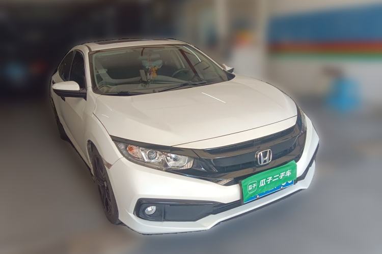 Used Honda Civic 2019 220TURBO CVT Dynamic Edition China VI Emission Standard Front Right 45 Deg