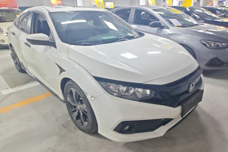 Used Honda Civic 2019 220TURBO CVT Dynamic Edition China VI Emission Standard Front Right 45 Deg