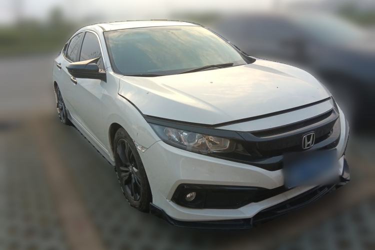 Used Honda Civic 2019 220TURBO CVT Dynamic Edition China VI Emission Standard Front Right 45 Deg