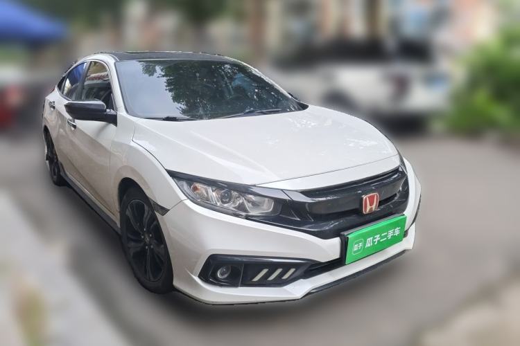 Used Honda Civic 2019 220TURBO CVT Dynamic Edition China VI Emission Standard Front Right 45 Deg