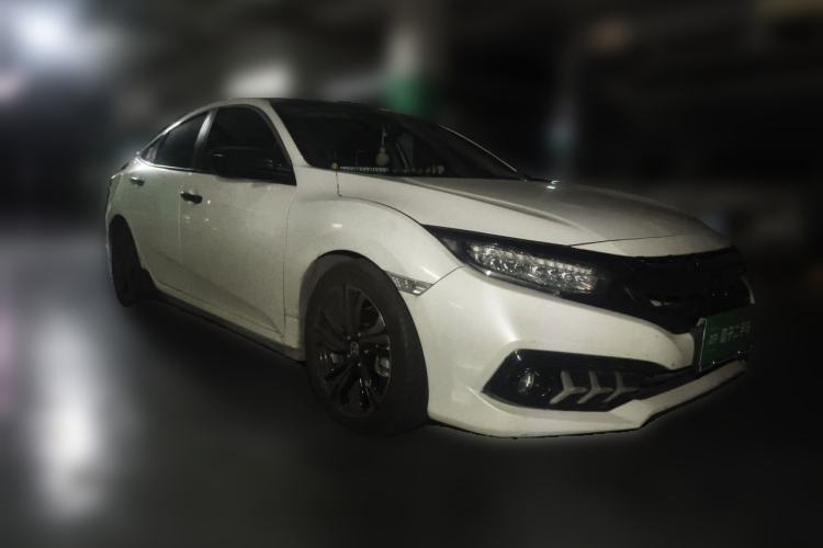 Used Honda Civic 2019 220TURBO CVT Dynamic Edition China V Emission Standard Front Right 45 Deg
