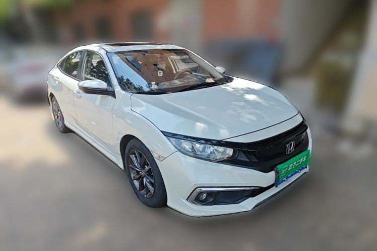 Used Honda Civic 2019 180TURBO CVT Shangdong Edition China V Front Right 45 Deg