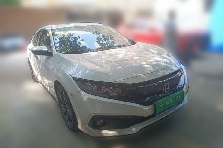 Used Honda Civic 2019 220TURBO CVT Dynamic Edition China V Emission Standard Front Right 45 Deg