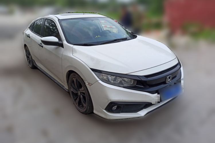 Used Honda Civic 2019 220TURBO CVT Dynamic Edition China V Emission Standard Front Right 45 Deg