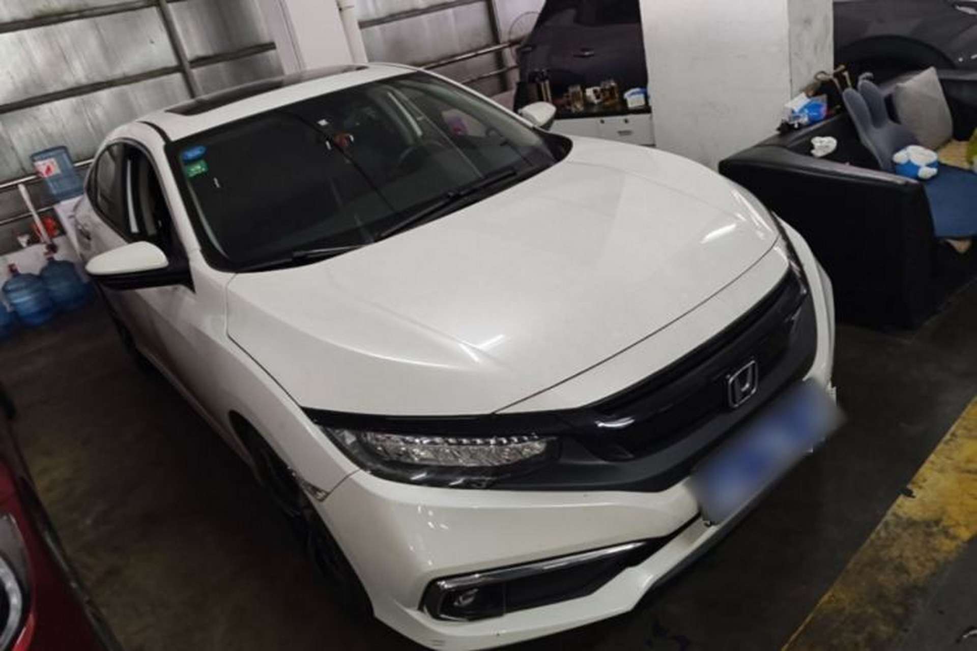 Used Honda Civic 2019 220TURBO CVT Power Edition China VI Emission Standard Front Right 45 Deg