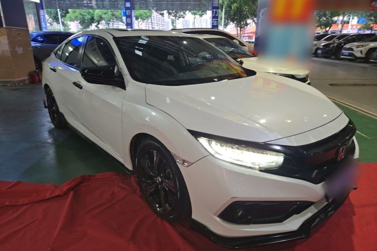 Used Honda Civic 2019 220TURBO CVT Dynamic Edition China VI Emission Standard Front Right 45 Deg