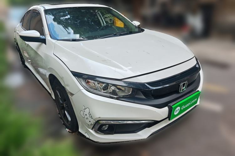 Used Honda Civic 2019 220TURBO CVT Dynamic Edition China VI Front Right 45 Deg