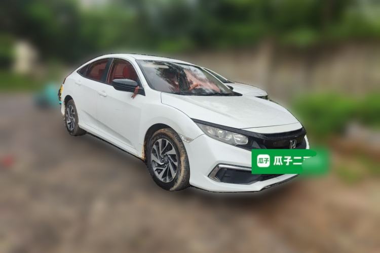 Used Honda Civic 2019 180TURBO CVT Shangyue Edition China V Emission Standard Front Right 45 Deg