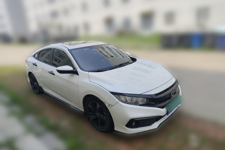 Used Honda Civic 2019 220TURBO CVT Dynamic Edition China VI Emission Standard Front Right 45 Deg