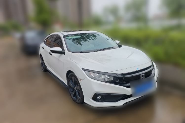 Used Honda Civic 2019 220TURBO CVT Dynamic Edition China VI Emission Standard Front Right 45 Deg