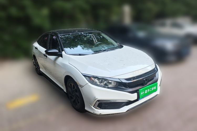 Used Honda Civic 2019 180TURBO CVT Shangyue Edition China VI Emission Standard Front Right 45 Deg
