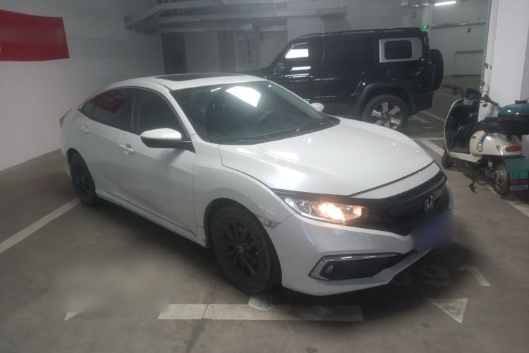 Used Honda Civic 2019 220TURBO CVT Dynamic Edition China VI Front Right 45 Deg
