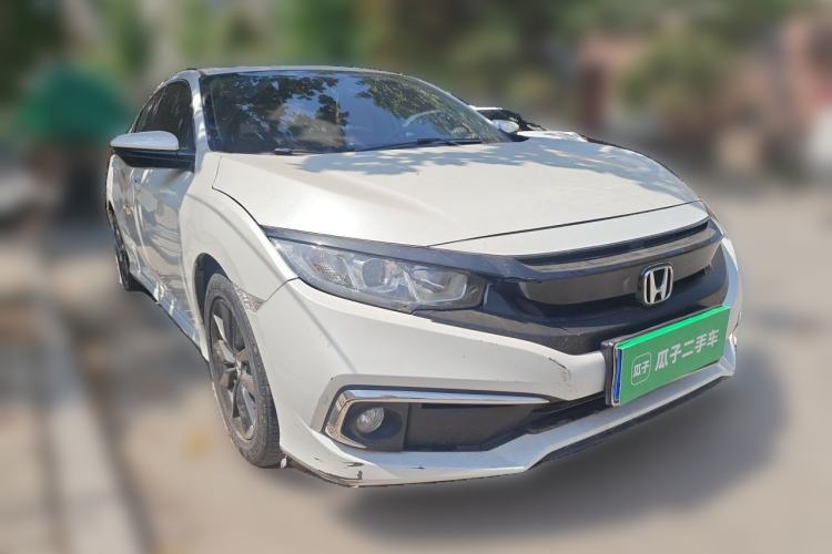 Used Honda Civic 2019 220TURBO CVT Dynamic Edition China VI Front Right 45 Deg