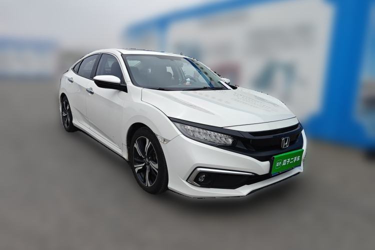 Used Honda Civic 2019 220TURBO CVT Power Edition China VI Emission Standard Front Right 45 Deg