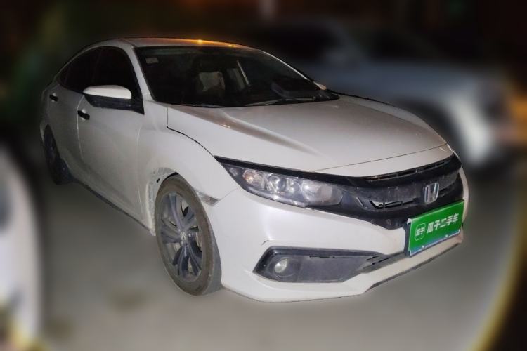 Used Honda Civic 2019 220TURBO CVT Dynamic Edition China VI Emission Standard Front Right 45 Deg