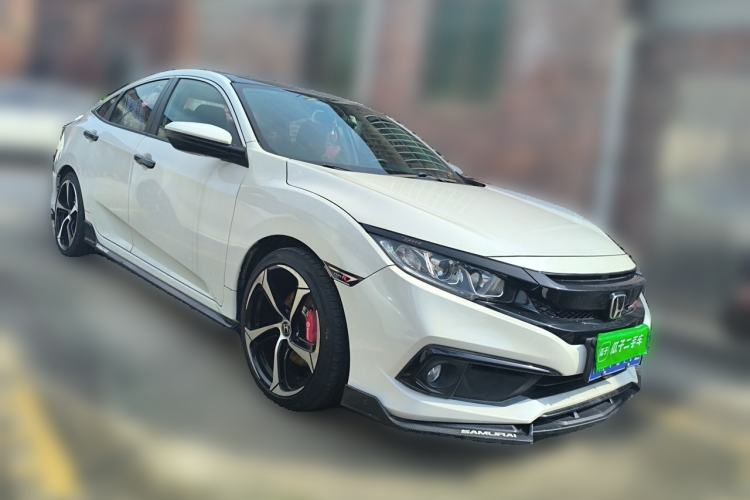Used Honda Civic 2019 220TURBO CVT Dynamic Edition China V Emission Standard Front Right 45 Deg