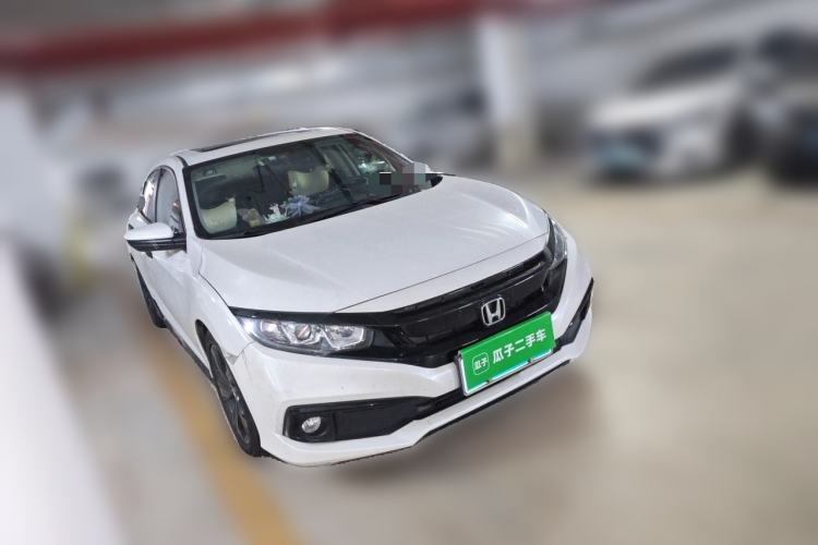 Used Honda Civic 2019 220TURBO CVT Dynamic Edition China VI Emission Standard Front Right 45 Deg
