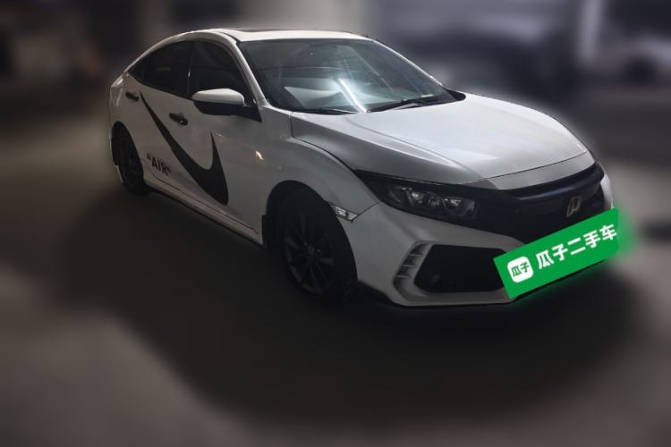 Used Honda Civic 2019 220TURBO CVT Dynamic Edition China VI Front Right 45 Deg