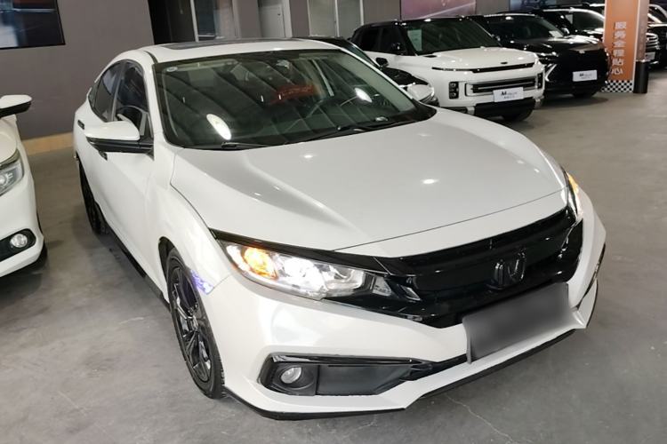 Used Honda Civic 2019 220TURBO CVT Dynamic Edition China VI Emission Standard Front Right 45 Deg