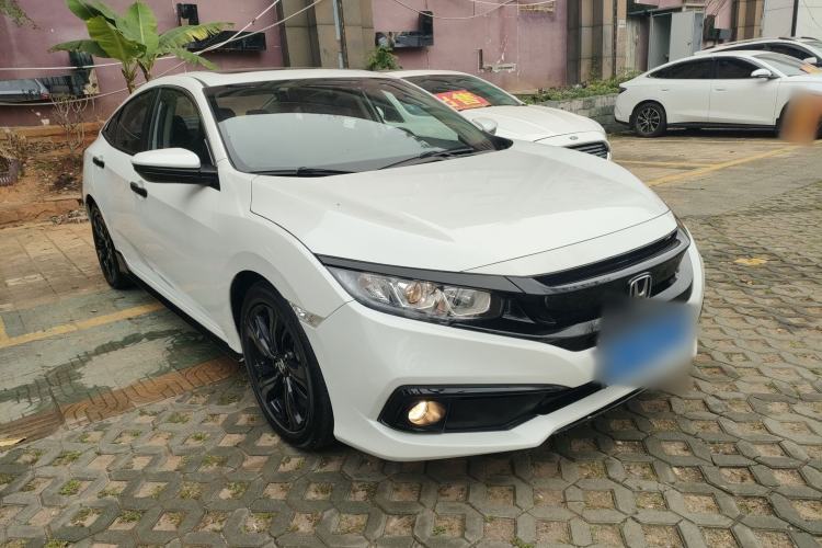 Used Honda Civic 2019 220TURBO CVT Dynamic Edition China VI Emission Standard Front Right 45 Deg