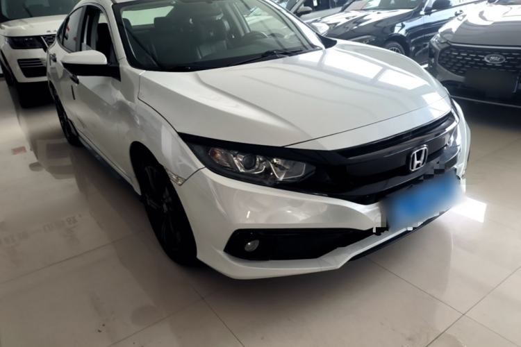 Used Honda Civic 2019 220TURBO CVT Dynamic Edition China VI Emission Standard Front Right 45 Deg