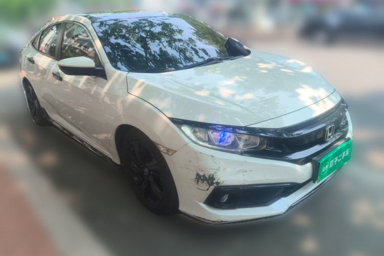 Used Honda Civic 2019 220TURBO CVT Dynamic Edition China VI Emission Standard Front Right 45 Deg