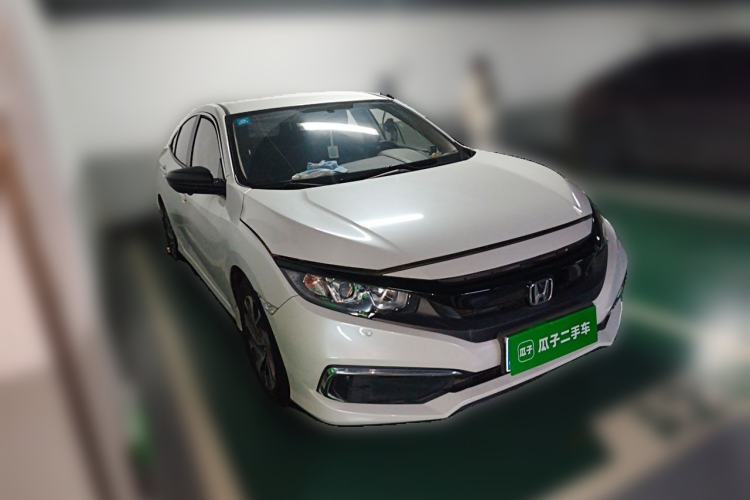 Used Honda Civic 2019 180TURBO CVT Shangyue Edition China VI Emission Standard Front Right 45 Deg