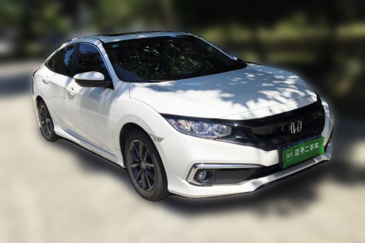 Used Honda Civic 2019 220TURBO CVT Dynamic Edition China VI Front Right 45 Deg
