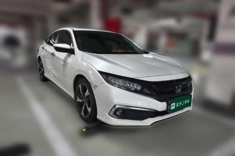 Used Honda Civic 2019 220TURBO CVT Power Edition China VI Emission Standard Front Right 45 Deg