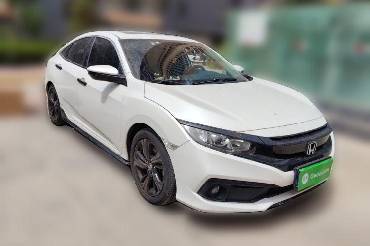 Used Honda Civic 2019 220TURBO CVT Dynamic Edition China VI Emission Standard Front Right 45 Deg