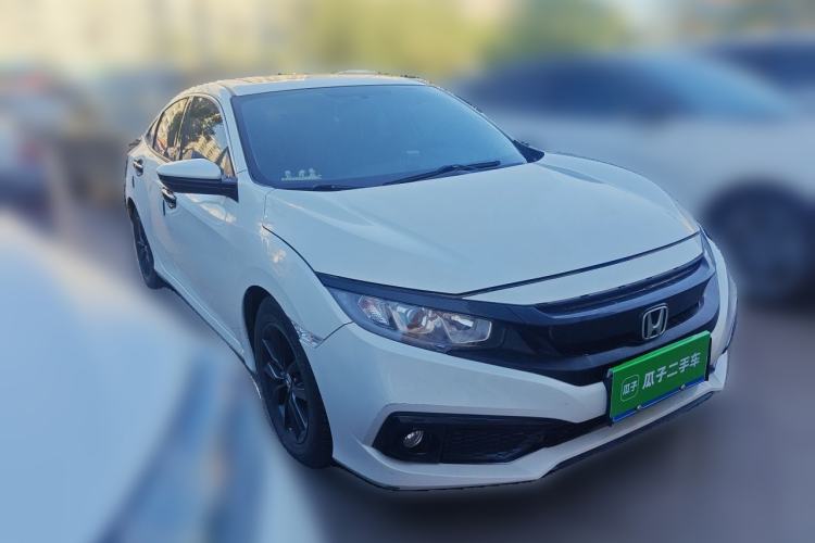 Used Honda Civic 2019 220TURBO CVT Dynamic Edition China V Emission Standard Front Right 45 Deg