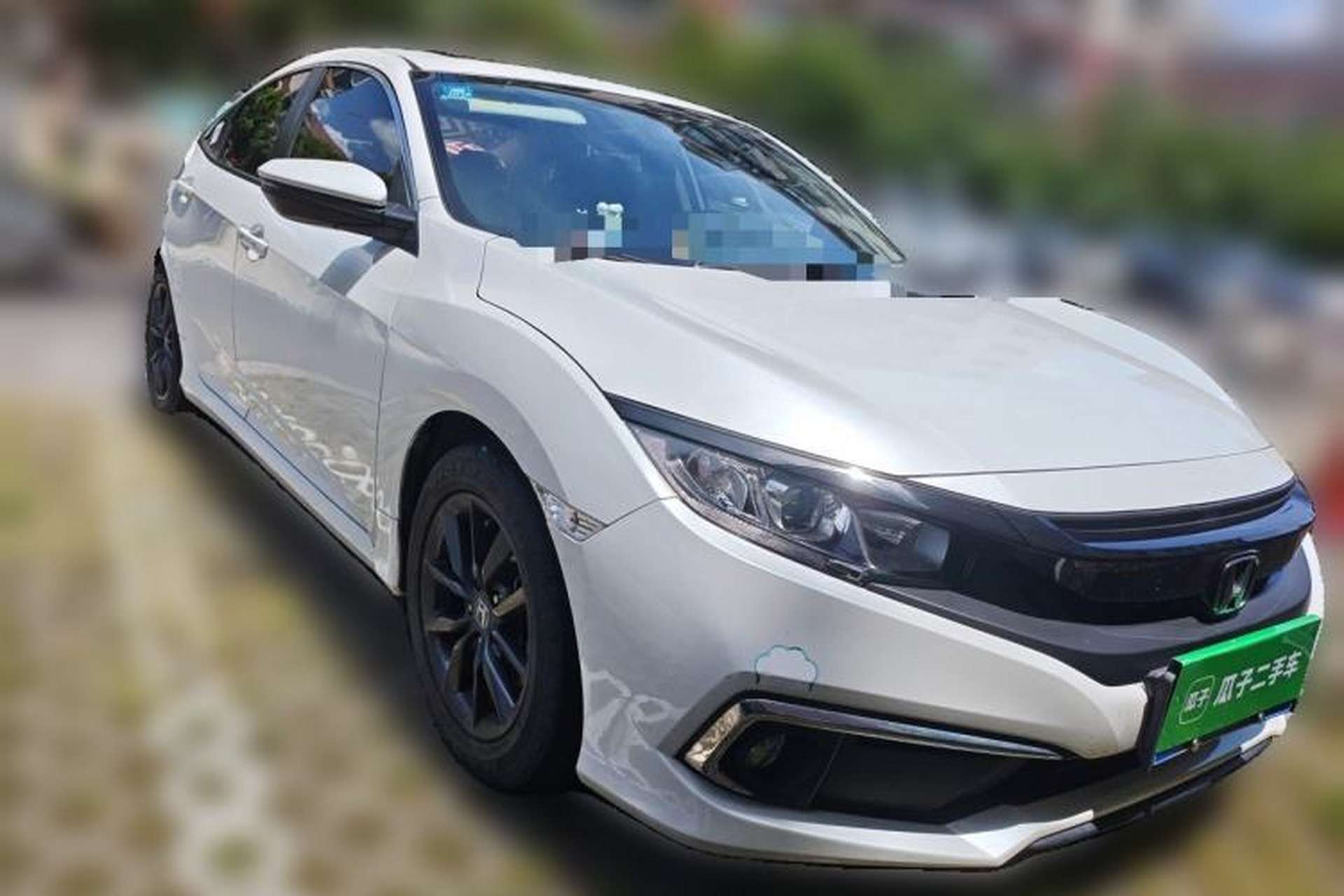 Used Honda Civic 2019 220TURBO CVT Dynamic Edition China VI Front Right 45 Deg