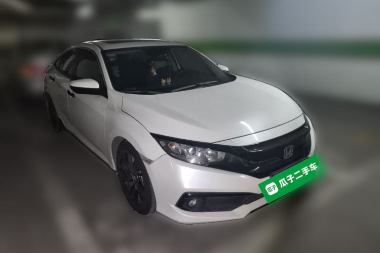 Used Honda Civic 2019 220TURBO CVT Dynamic Edition China VI Emission Standard Front Right 45 Deg
