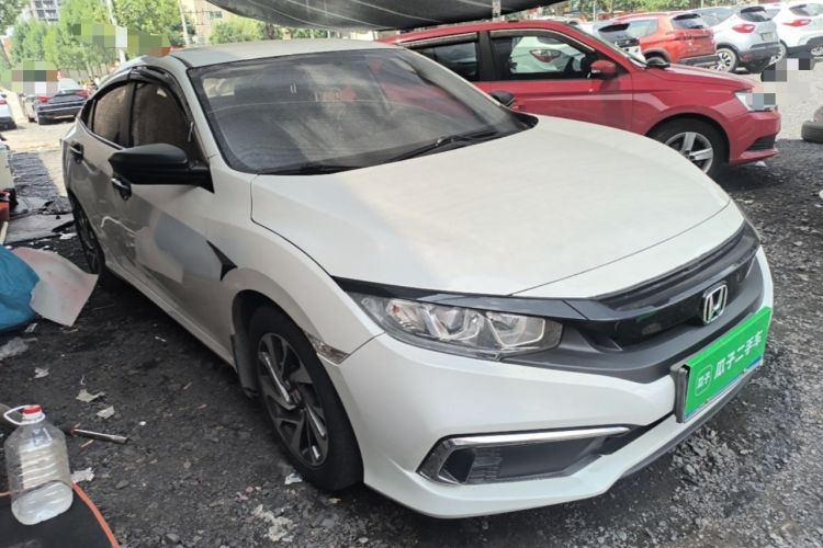 Used Honda Civic 2019 180TURBO CVT Shangyue Edition China VI Emission Standard Front Right 45 Deg