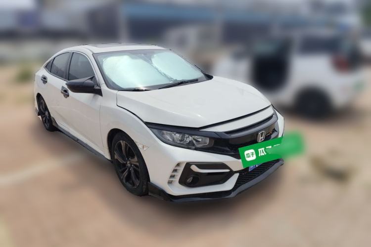 Used Honda Civic 2019 220TURBO CVT Dynamic Edition China VI Emission Standard Front Right 45 Deg