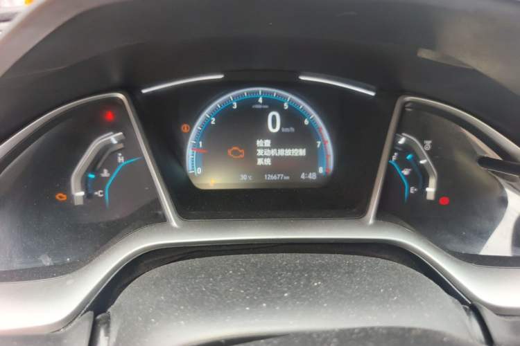 Used Honda Civic 2019 220TURBO Manual Jinkong Edition China V Emission Standard Instrument Cluster