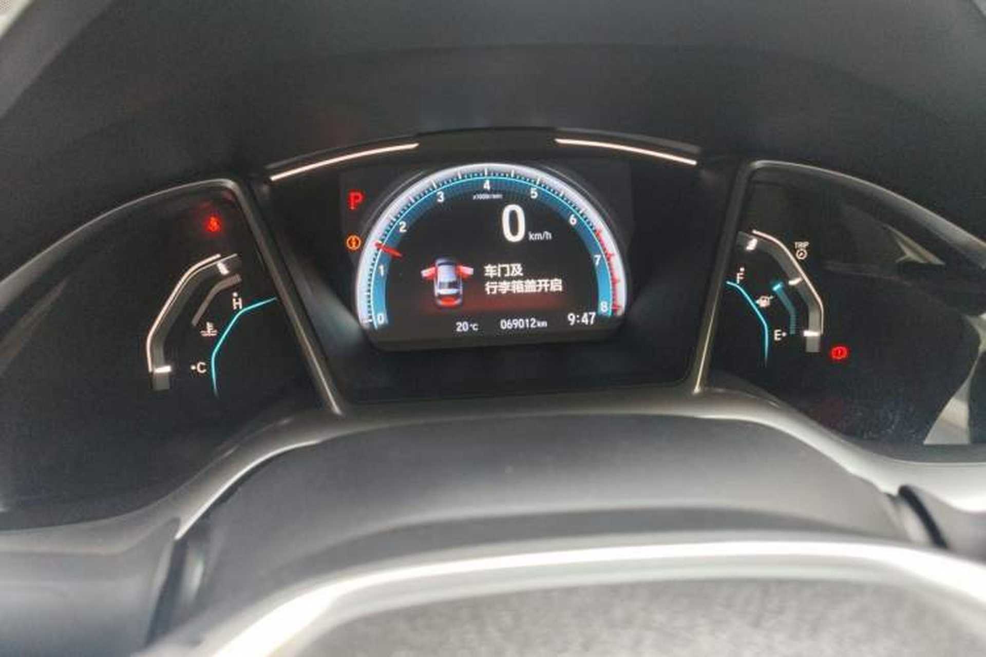 Used Honda Civic 2019 220TURBO CVT Dynamic Edition China V Instrument Cluster