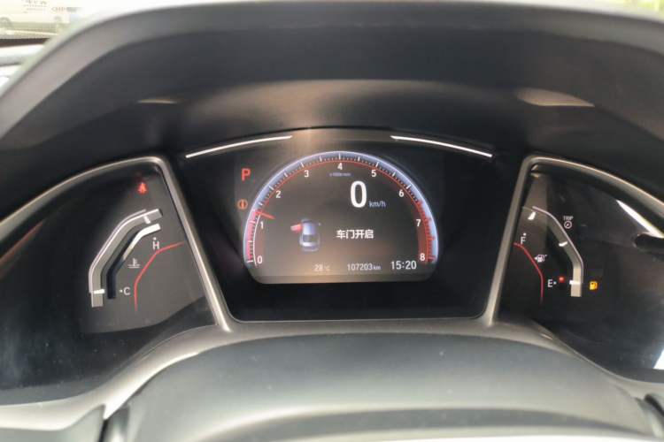 Used Honda Civic 2019 220TURBO CVT Dynamic Edition China VI Emission Standard Instrument Cluster
