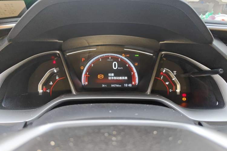 Used Honda Civic 2019 220TURBO CVT Ignition Edition China V Emission Standard Instrument Cluster