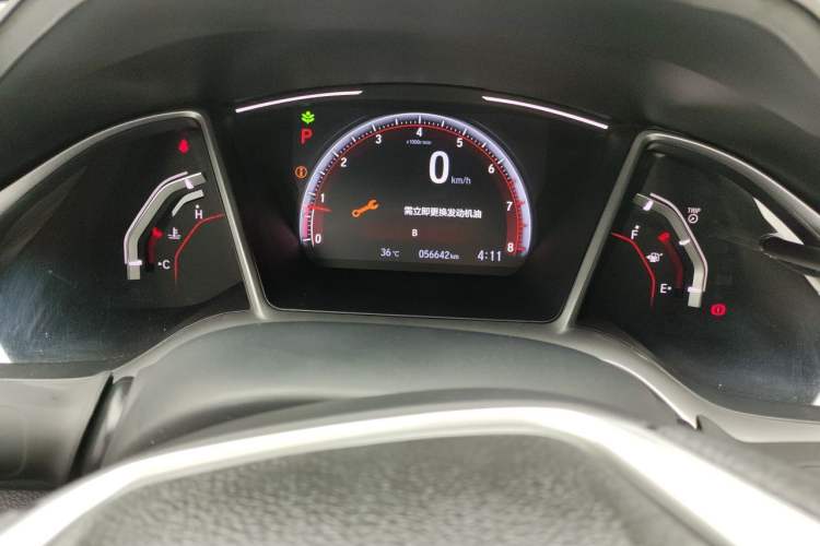 Used Honda Civic 2019 220TURBO CVT Dynamic Edition China V Emission Standard Instrument Cluster