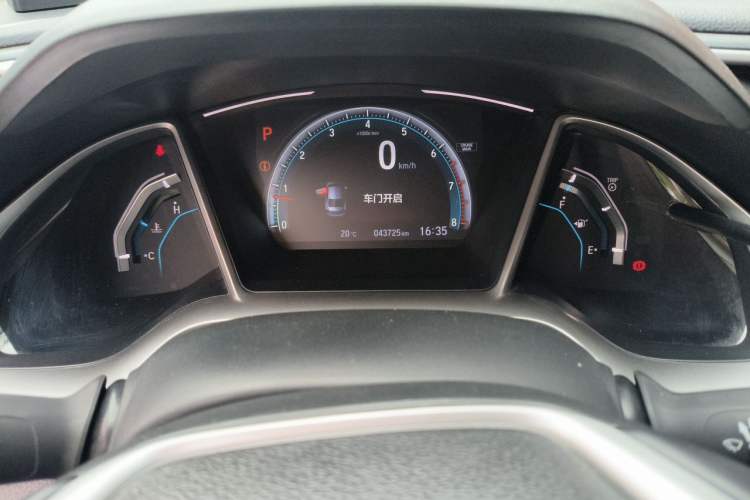 Used Honda Civic 2019 220TURBO CVT Power Edition China VI Emission Standard Instrument Cluster