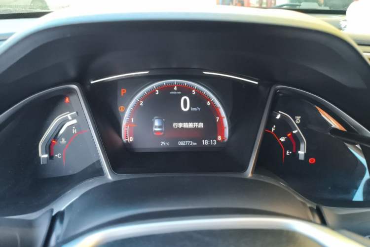 Used Honda Civic 2019 220TURBO CVT Dynamic Edition China VI Emission Standard Instrument Cluster