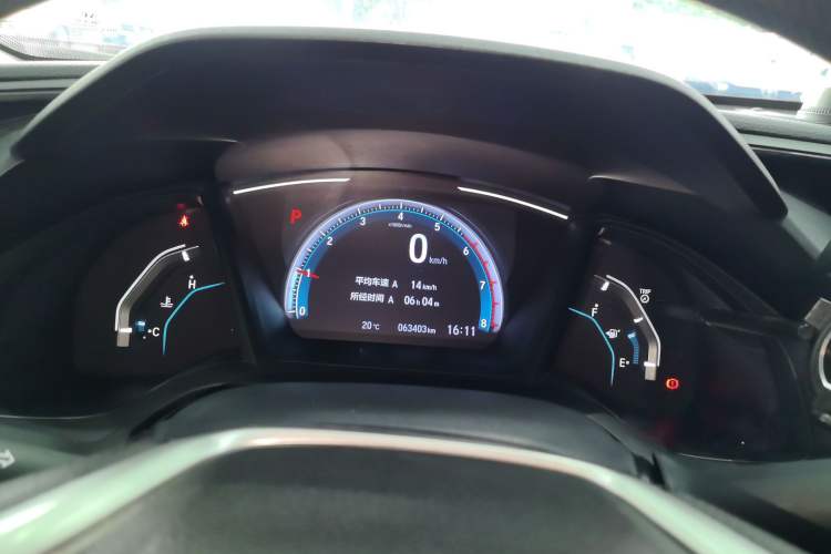 Used Honda Civic 2019 180TURBO CVT Shangdong Edition China VI Instrument Cluster