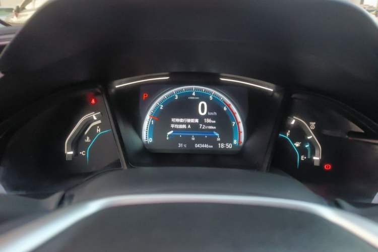 Used Honda Civic 2019 180TURBO CVT Shangqing Edition China V Instrument Cluster