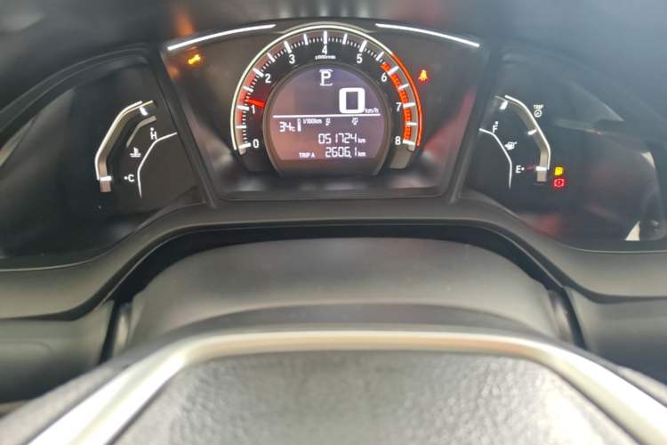 Used Honda Civic 2019 180TURBO CVT Shangyue Edition China VI Emission Standard Instrument Cluster
